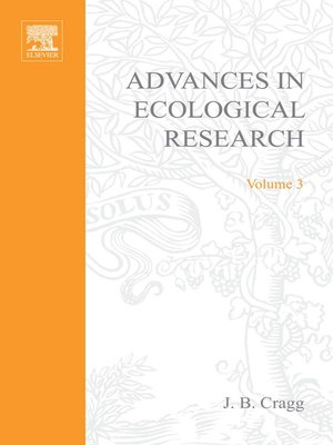 cover image of Advances in Ecological Research